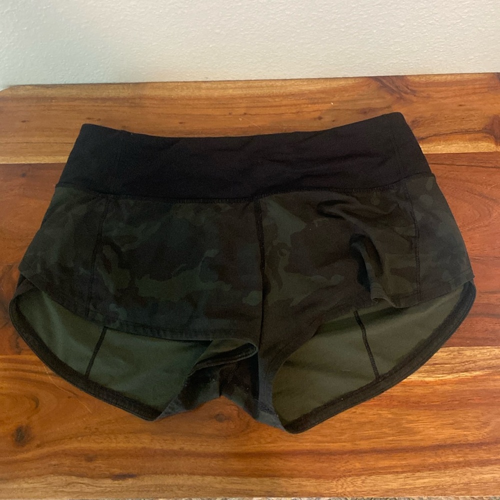 size two lululemon shorts